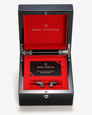Manschettenknöpfe zum 20-jährigen Jubiläum von Bond Lifestyle – Black Edition