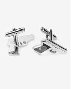 Bond Lifestyle 20 Year Anniversary Cufflinks - Stainless Edition