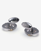 Dunhill L-förmige silberne Manschettenknöpfe