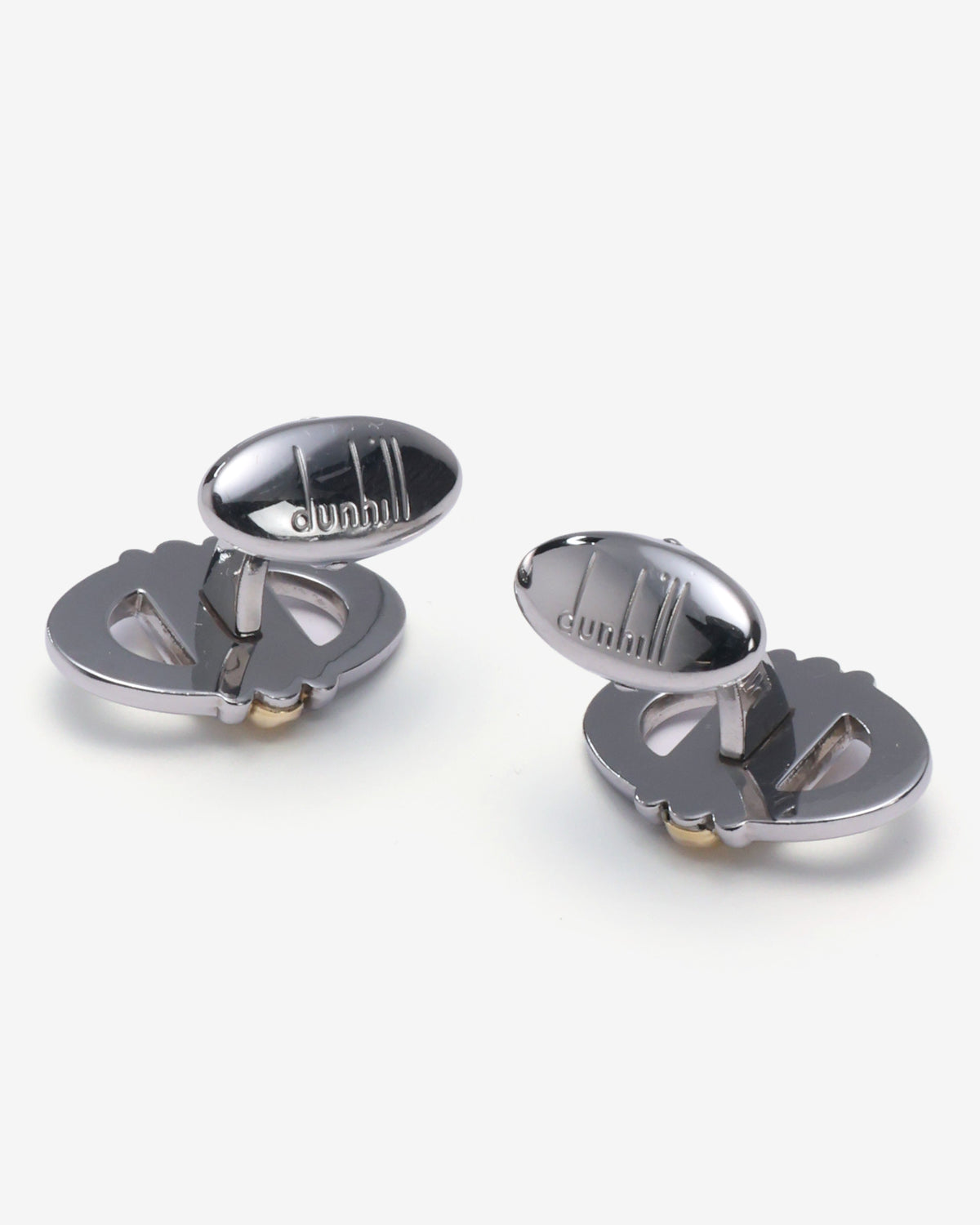 Dunhill Oval Cufflinks Tomorrow Never DIes