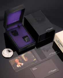 S.T. Dupont 5245 Casino Royale James Bond 007 Palladium Onyx Cufflinks